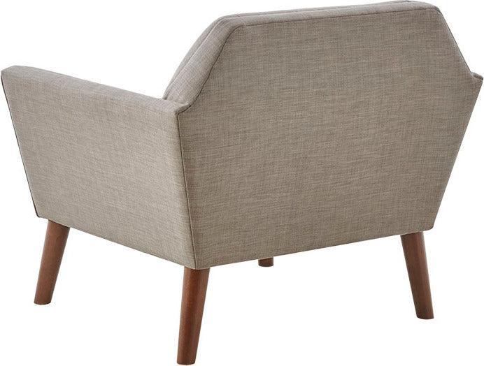 Olliix.com Accent Chairs - Newport Lounge Chair Light Gray