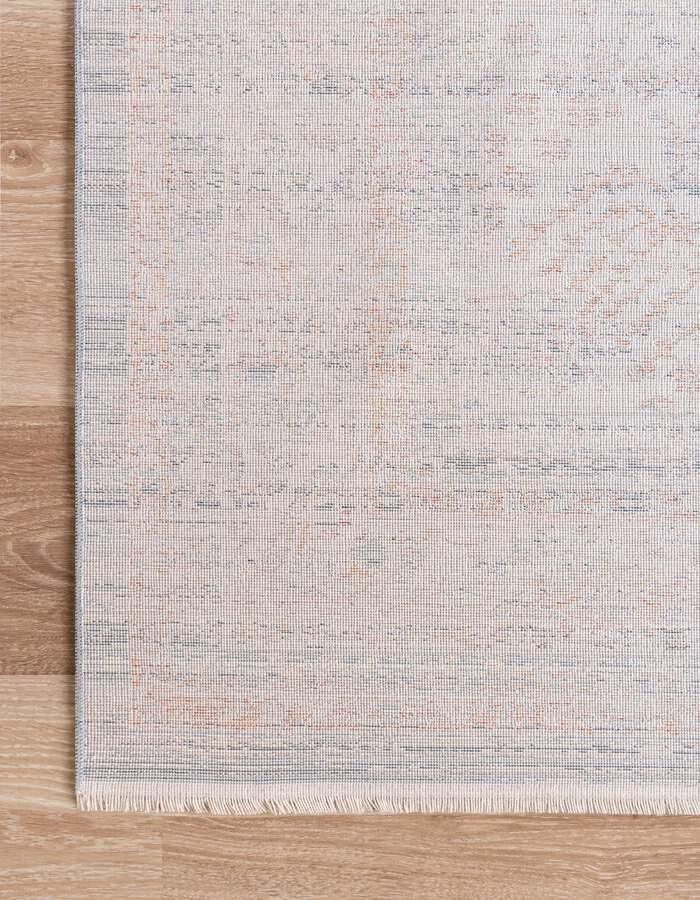 Unique Loom Indoor Rugs - Noble 10x14 Blue & Beige