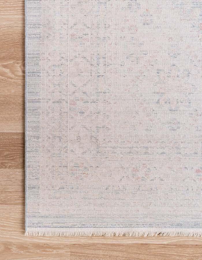 Unique Loom Indoor Rugs - Noble 10x14 Medallion Blue & Beige