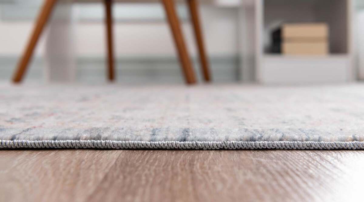 Unique Loom Indoor Rugs - Noble 9x12 Blue & Beige