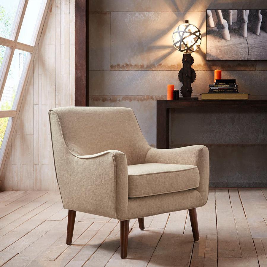 Olliix.com Accent Chairs - Oxford Mid-Century Accent Chair Sand