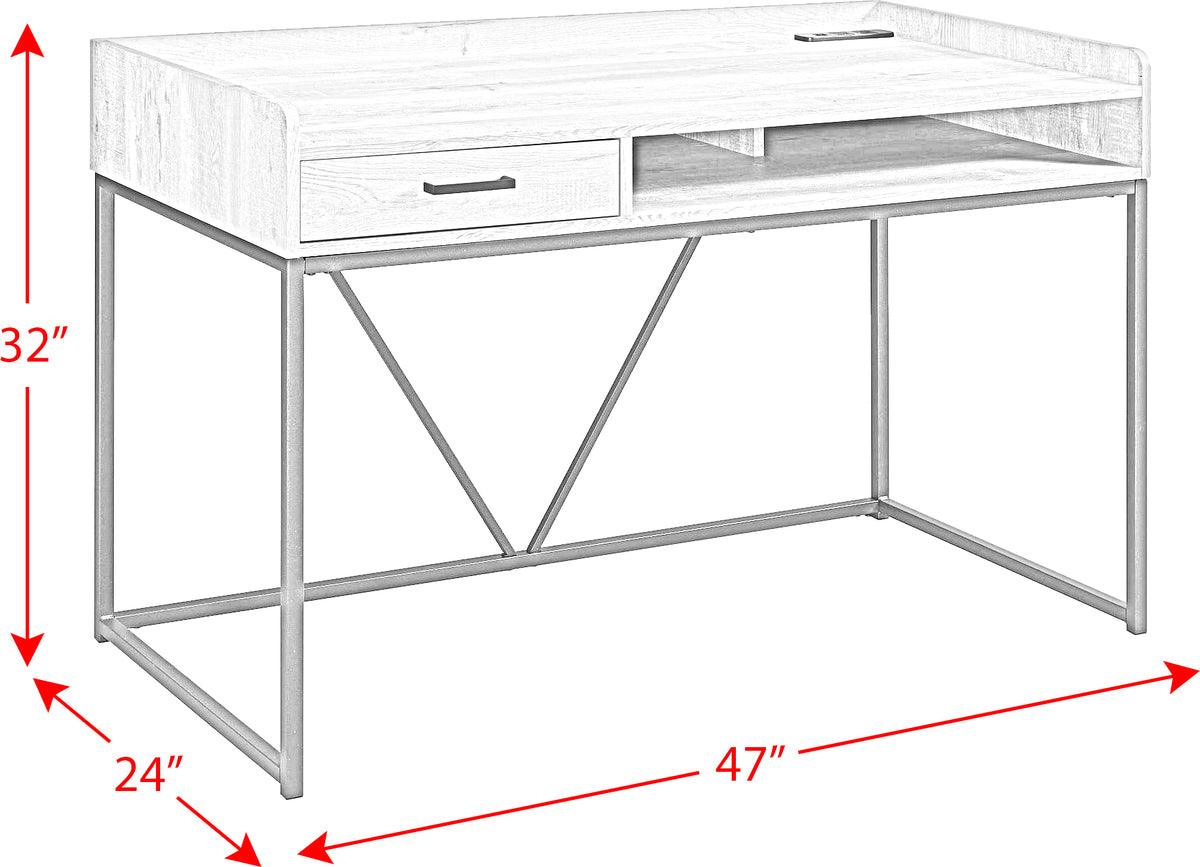 Elements Desks - Peyton Desk in Grey