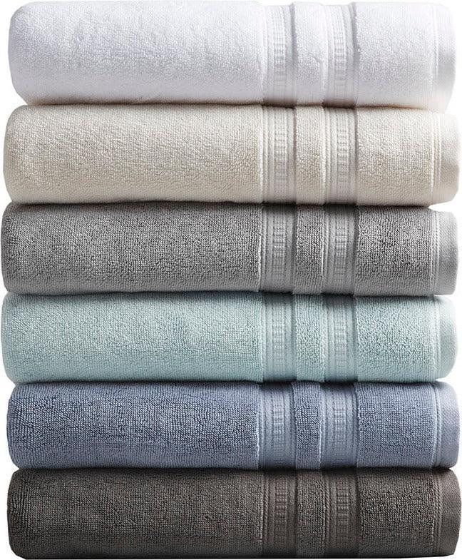 Plume 100-percent Cotton Feather Touch Antimicrobial Towel 6 Piece Set by  Beautyrest - On Sale - Bed Bath & Beyond - 33544853