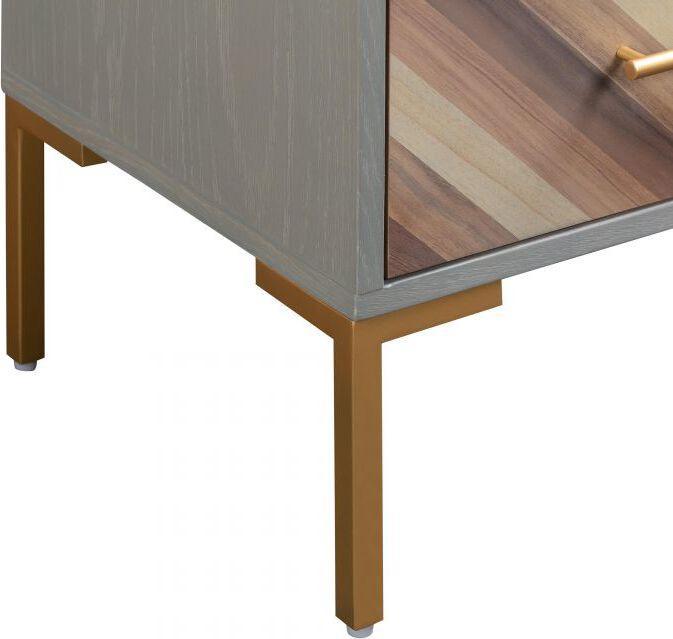 Tov Furniture Side & End Tables - Quinn Gray Side Table