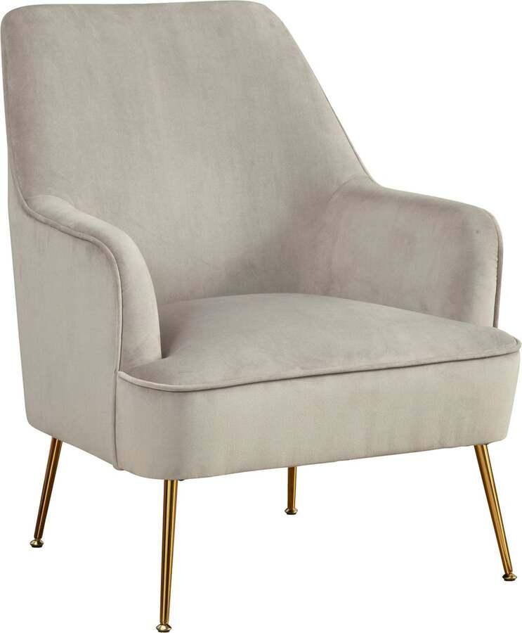 Alpine Furniture Accent Chairs - Rebecca Leisure Chair Gray