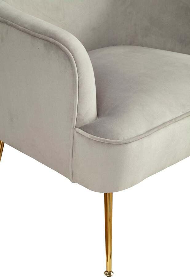 Alpine Furniture Accent Chairs - Rebecca Leisure Chair Gray