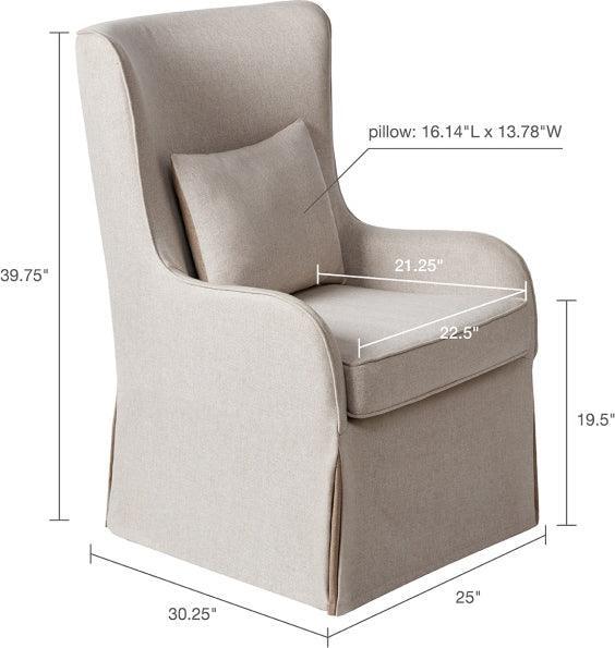 Olliix.com Accent Chairs - Regis Accent chair Cream