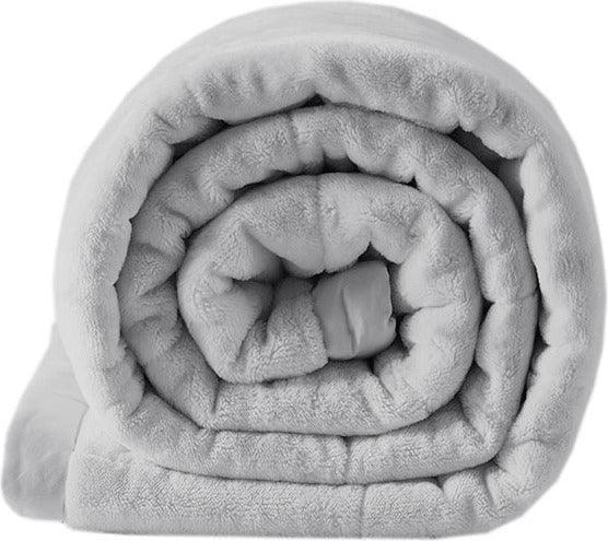 Reversible HeiQ Smart Temperature Down Alternative Blanket Grey MP51 6377