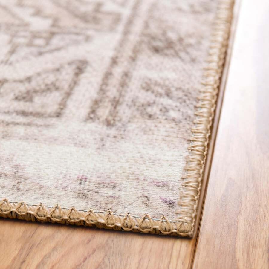 Unique Loom Indoor Rugs - Revival Asian 8x12 Rectangular Rug Gray