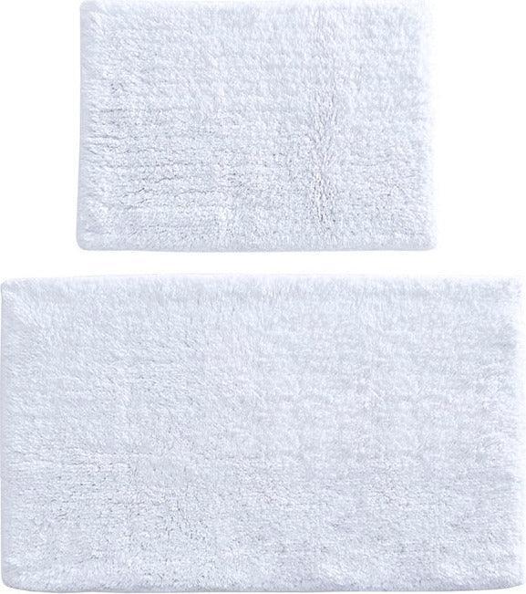 Olliix.com Bath Rugs - Ritzy Bath Rug White