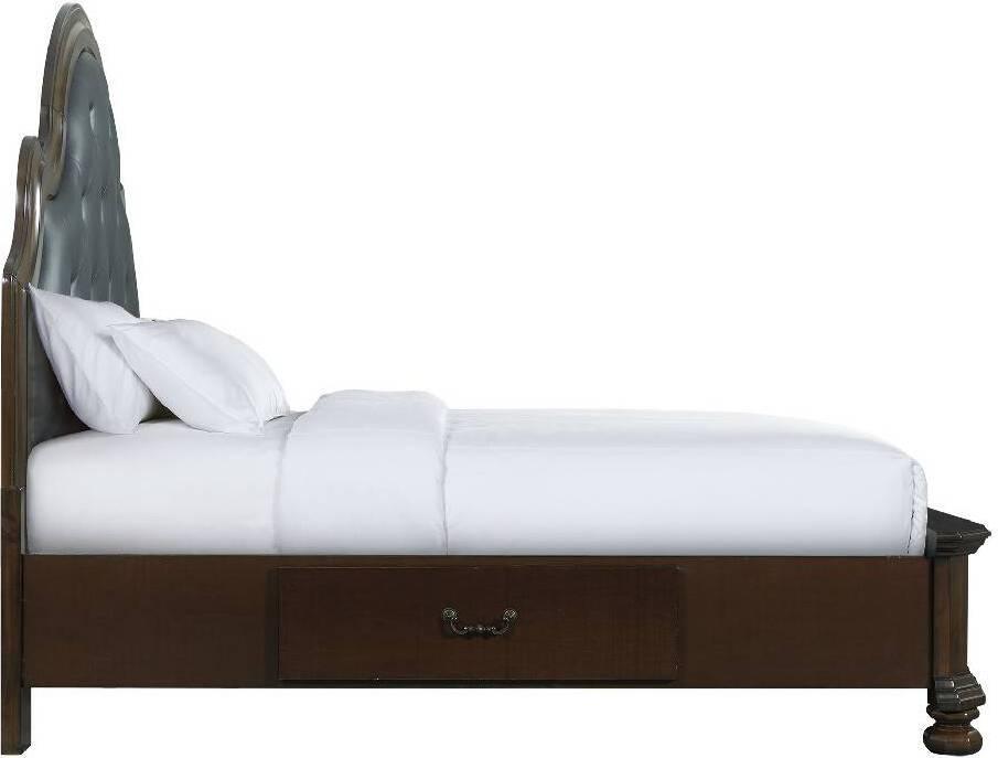 Elements Beds - Serena King 2-Drawer Platform Storage Bed Espresso