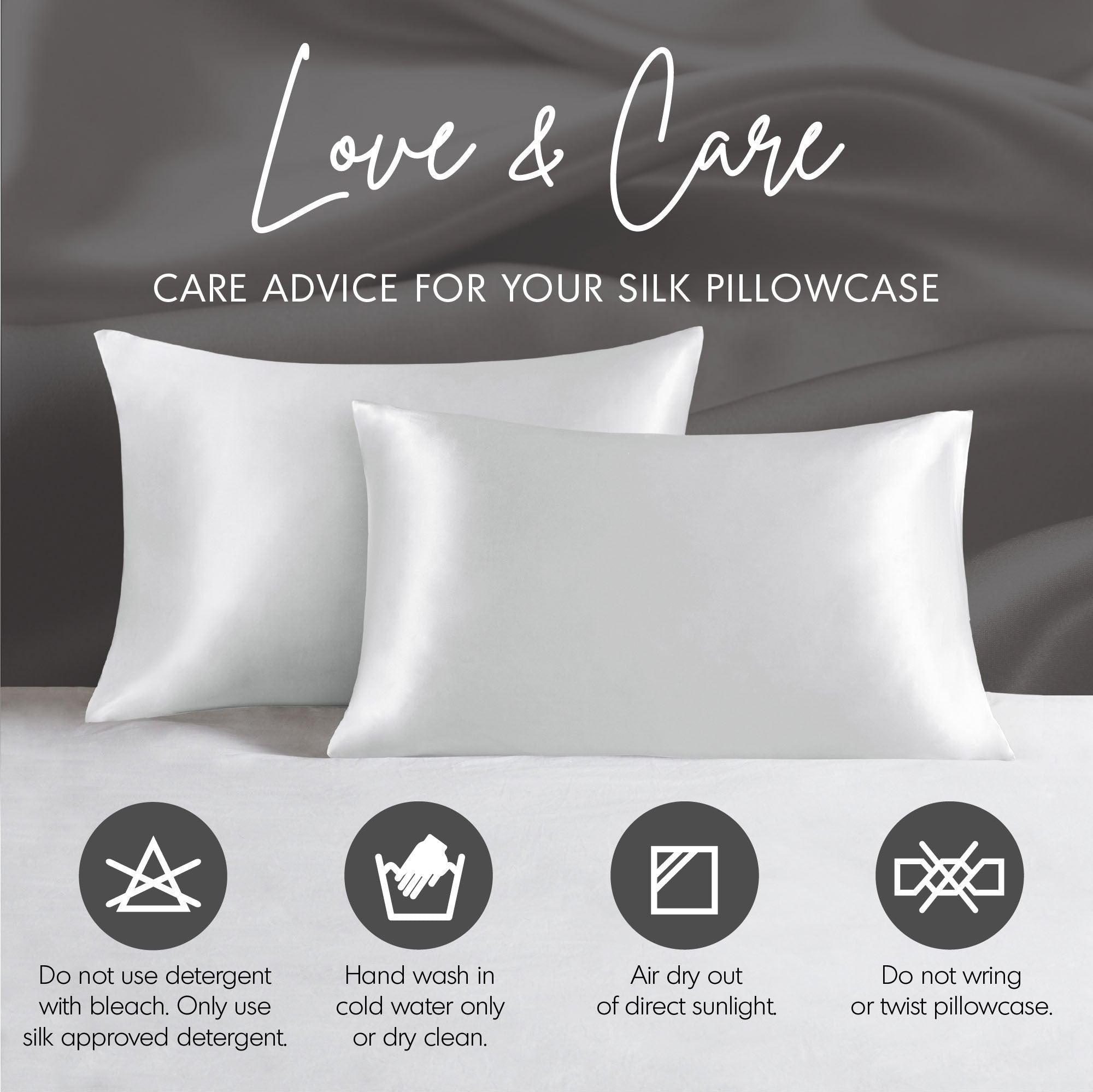 Olliix.com Pillowcases & Shams - Silk King Pillowcase Gray