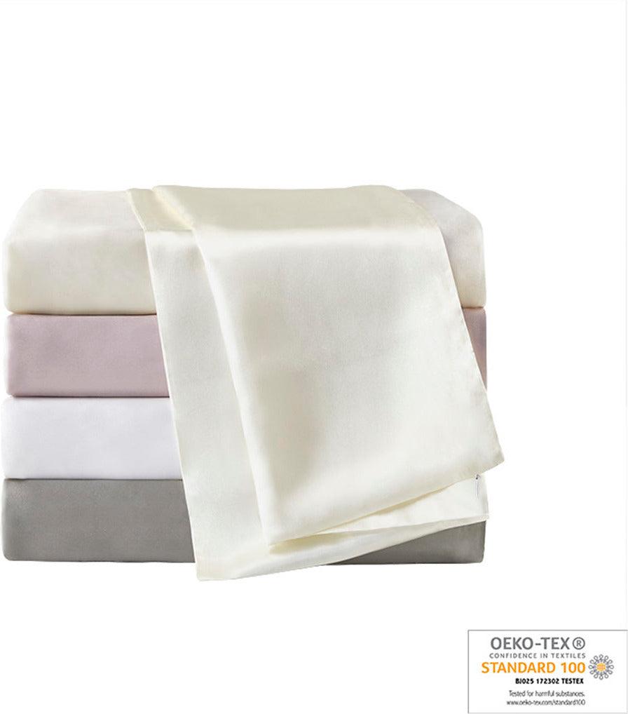 Olliix.com Pillowcases & Shams - Silk King Pillowcase Ivory