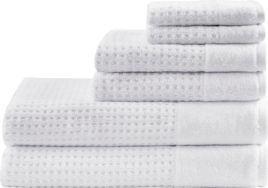 Olliix.com Bath Towels - Spa Waffle Bath Towel White