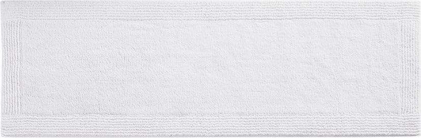 Olliix.com Bath Rugs - Splendor 21" Bath Rug White