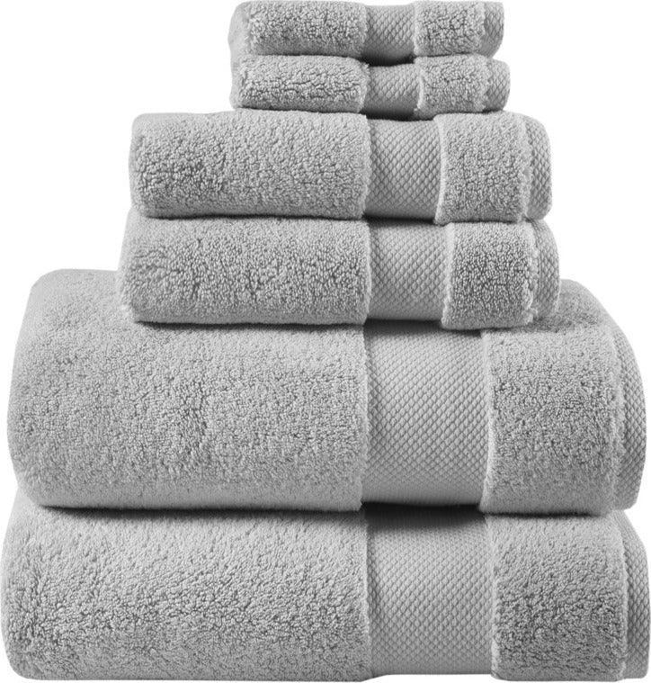 Olliix.com Bath Towels - Splendor Bath Towel Grey