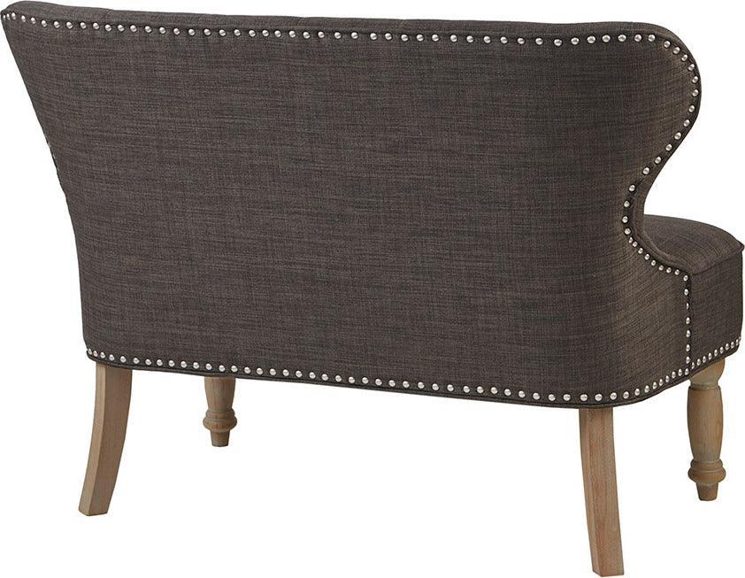 Olliix.com Loveseats - Stanford Settee Charcoal