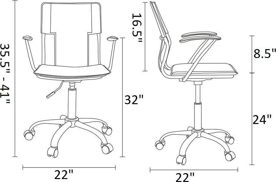 Modway studio office outlet chair