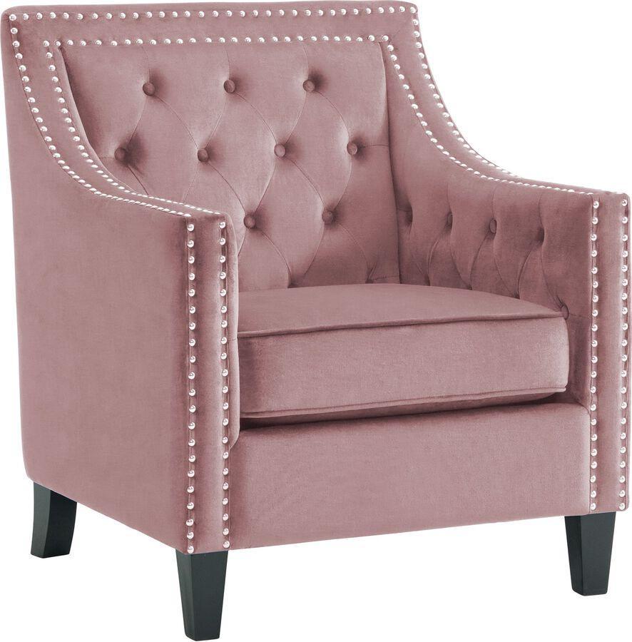 Elements Accent Chairs - Teagan Chair Blush