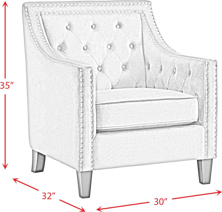 Elements Accent Chairs - Teagan Chair Blush