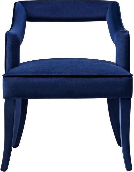 Tov Furniture Accent Chairs - Tiffany Chair Navy