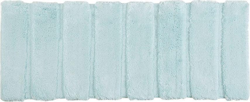 Olliix.com Bath Rugs - Tufted Pearl Channel 17" Bath Rug Seafoam