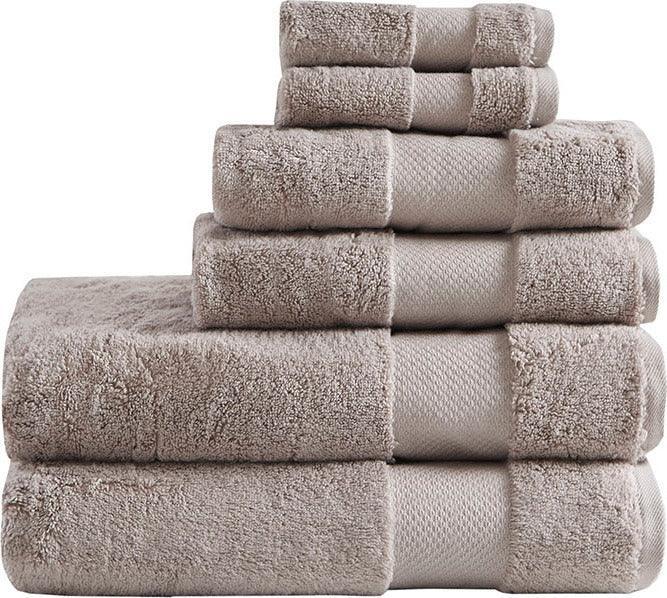 Shop Turkish Bath Towel Taupe, Bath Linens