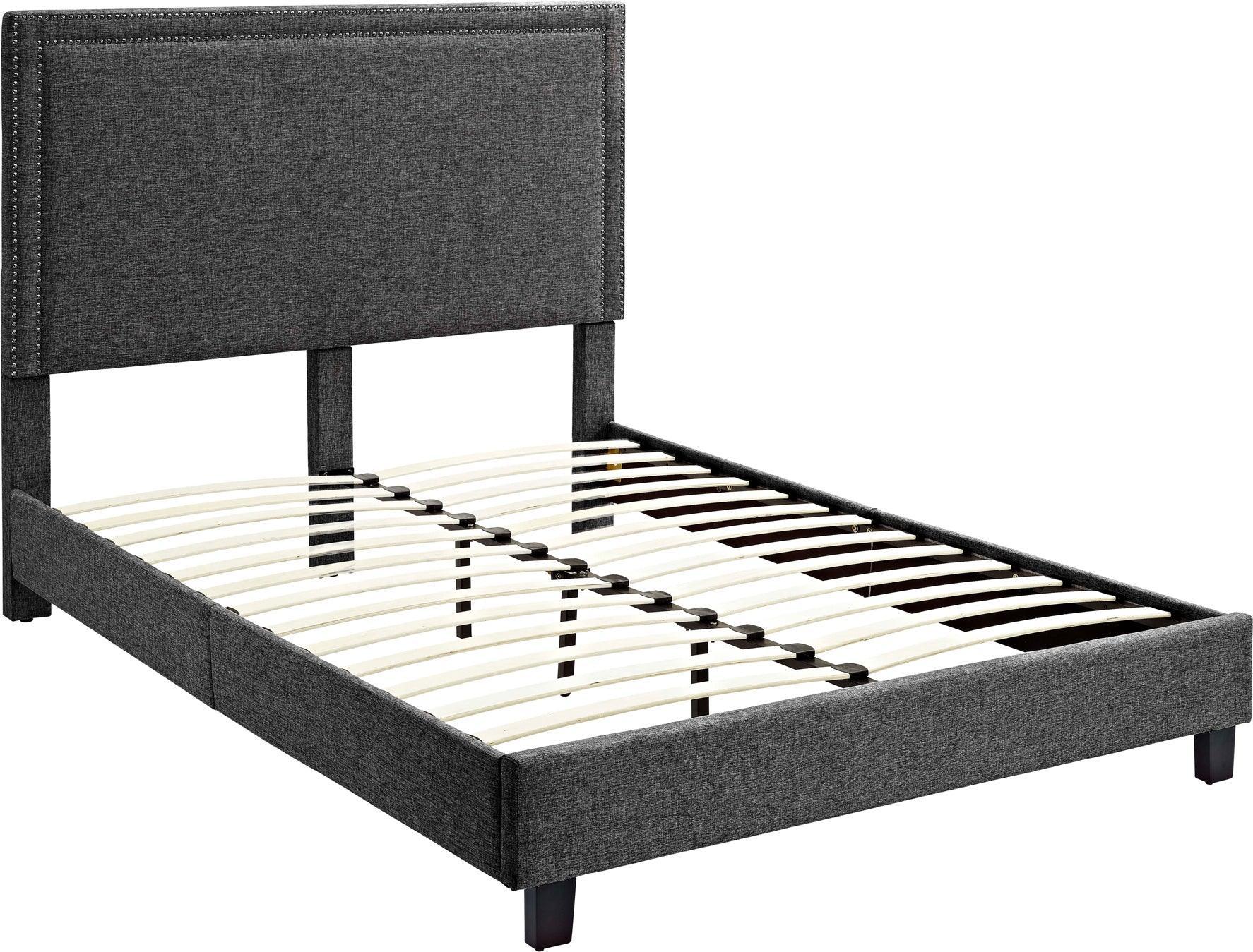 Elements Beds - Twin Platform Bed Charcoal