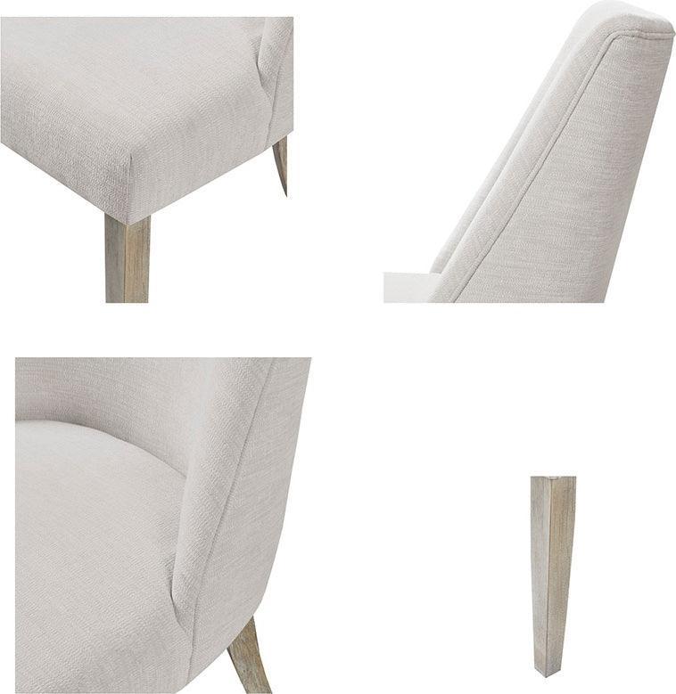 Olliix by Martha Stewart Beige Set of 2 Holls Dining Chairs