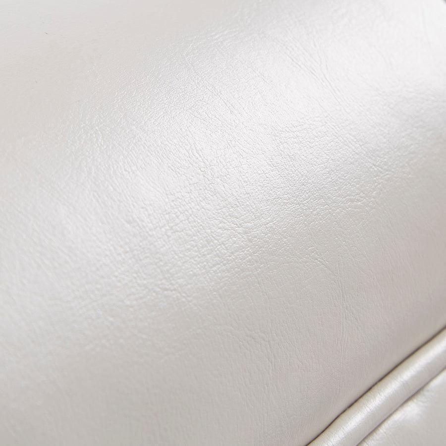 Olliix.com Accent Chairs - Wynn Tufted Back Armless Accent Chair White