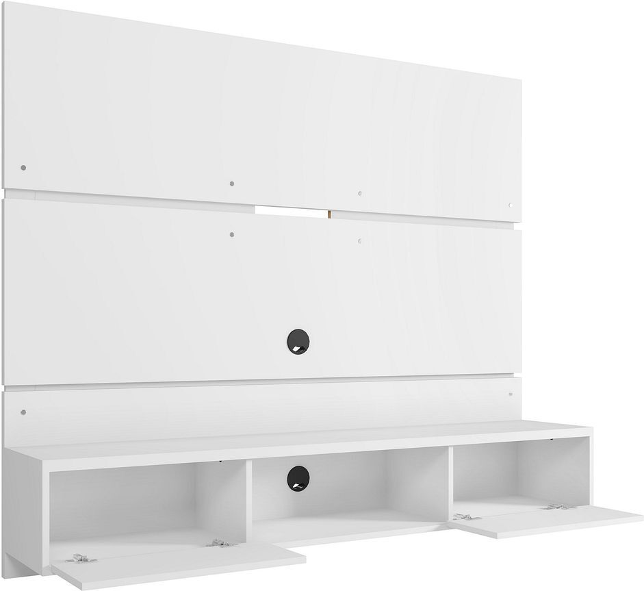 Manhattan Comfort TV & Media Units - Vernon 62.99 Floating Wall Entertainment Center in White