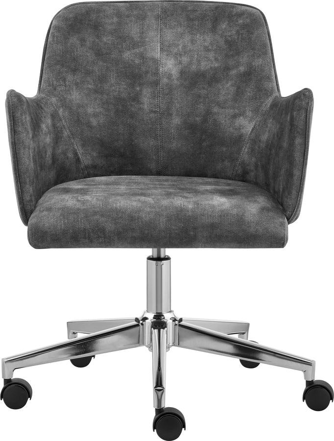 Euro Style Task Chairs - Sunny Pro Office Chair in Velvet Gray