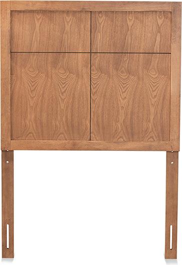 Wholesale Interiors Headboards - Monroe Twin Headboard Ash Walnut