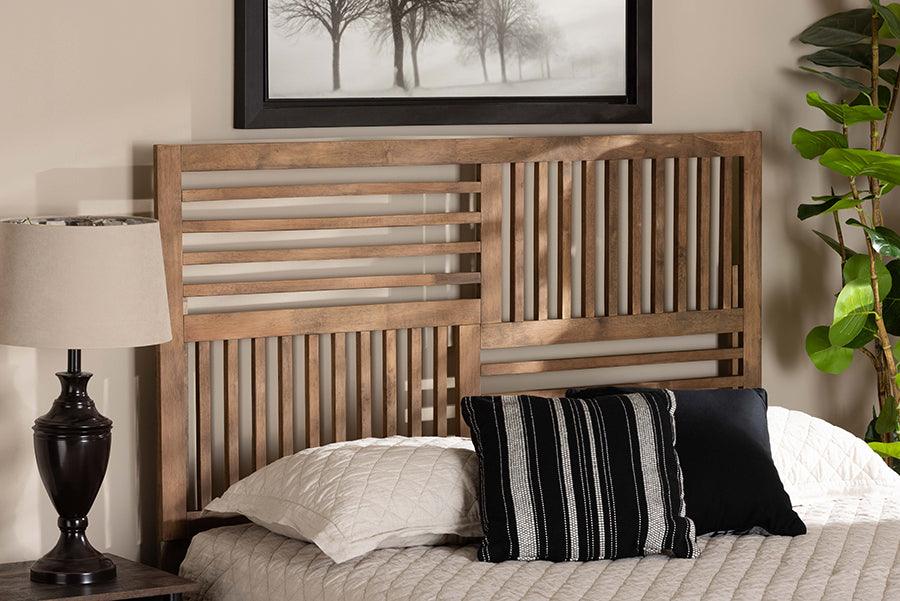 Wholesale Interiors Headboards - Adler King Headboard Ash Walnut