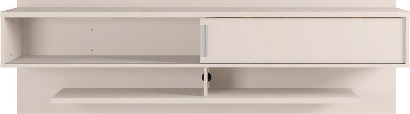 Manhattan Comfort TV & Media Units - Astor 70.86 Modern Floating Entertainment Center 1.0 with Media Shelves in Off White