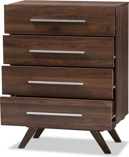 Wholesale Interiors Chest of Drawers - Auburn 31.5" Chest Of Drawers Brown