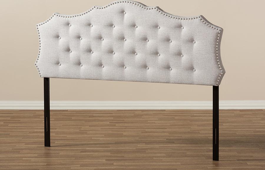 Wholesale Interiors Headboards - Aurora Queen Headboard Grayish Beige