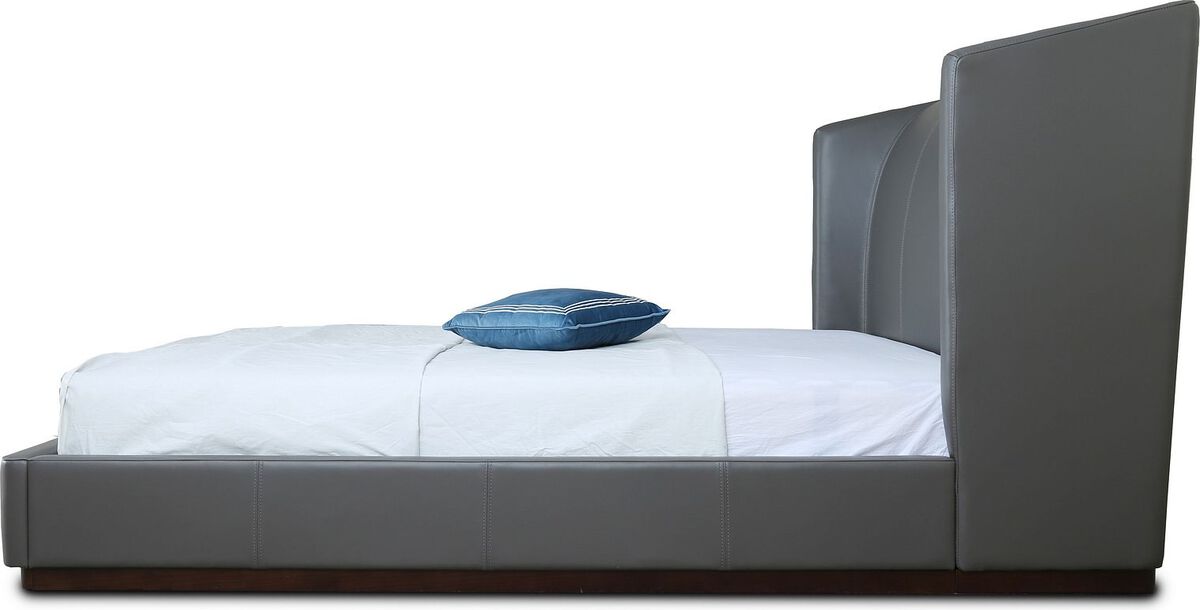 Manhattan Comfort Beds - Lenyx Graphite Full Bed