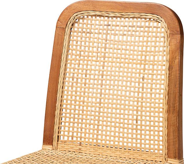 Wheatley natural rattan online dining chair