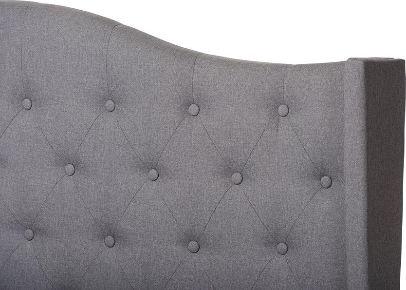 Wholesale Interiors Beds - Alesha King Bed Gray