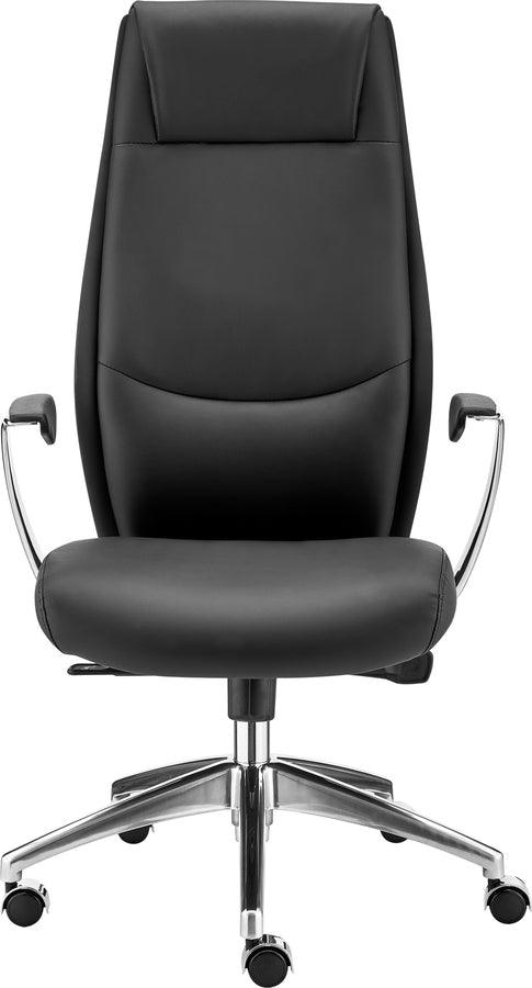 Euro Style Task Chairs - Crosby High Back Office Chair Black