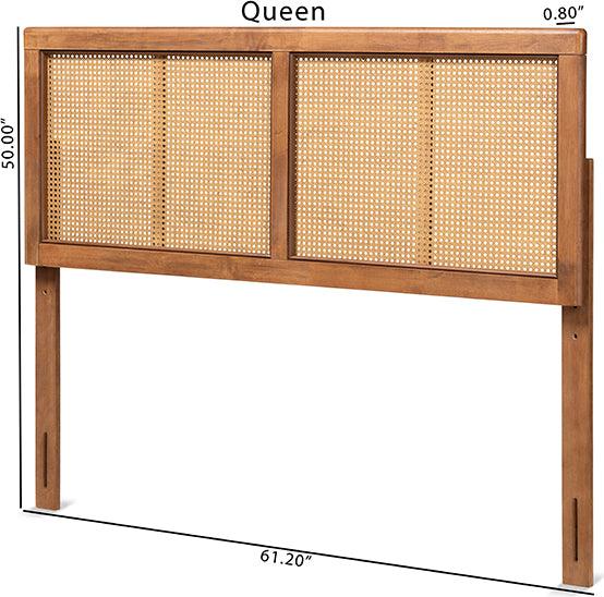 Wholesale Interiors Headboards - Gilbert Queen Headboard Ash Walnut