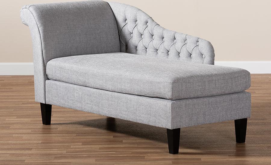 Shop Baxton Studio Florent Modern and Contemporary Grey Fabric