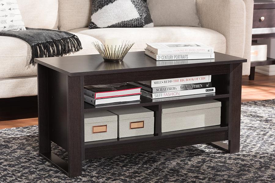 Wholesale Interiors Coffee Tables - Nerissa Coffee Table Wenge Brown