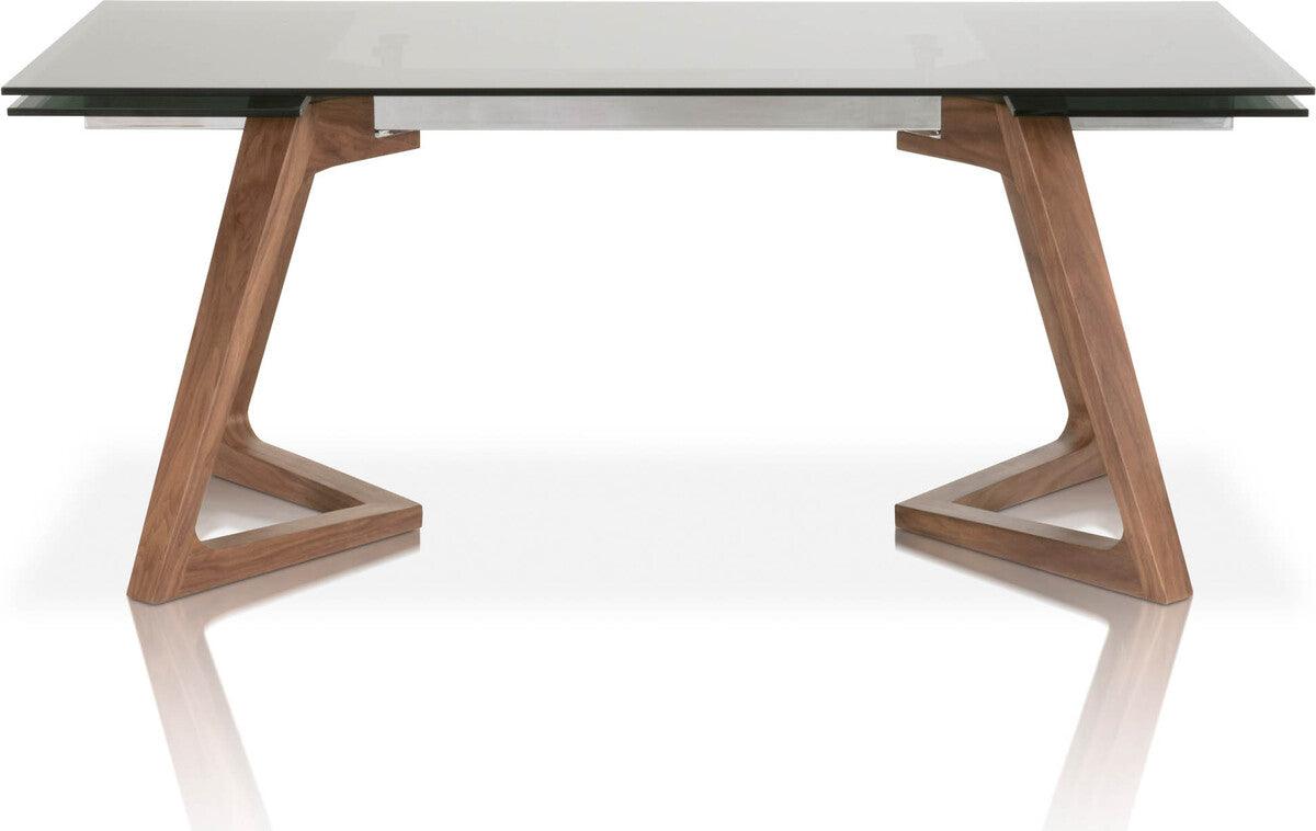 Shop Axel Extension Dining Table Walnut | Dining Tables | CasaOne