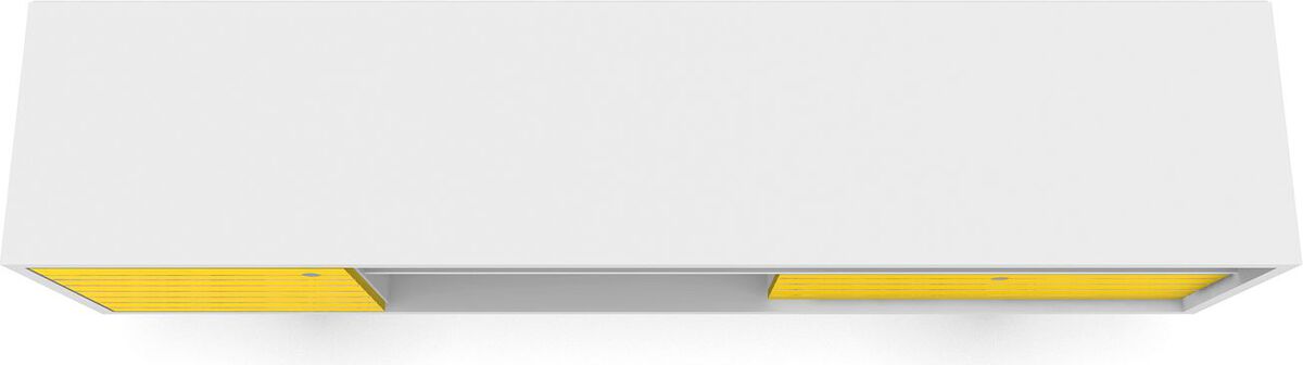 Manhattan Comfort TV & Media Units - Liberty 70.86" Mid-Century - Modern TV St& White & Yellow