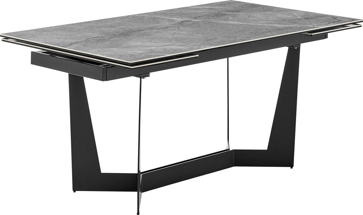 Euro Style Dining Tables - Mateo 95" Extension Table Gray