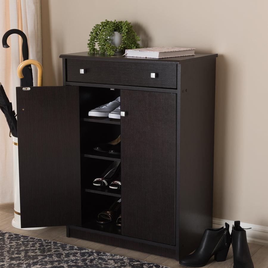 Shop Baxton Studio Dariell Modern and Contemporary Wenge Brown