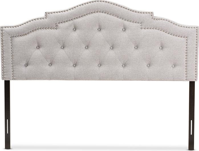 Wholesale Interiors Headboards - Edith Full Headboard Grayish Beige