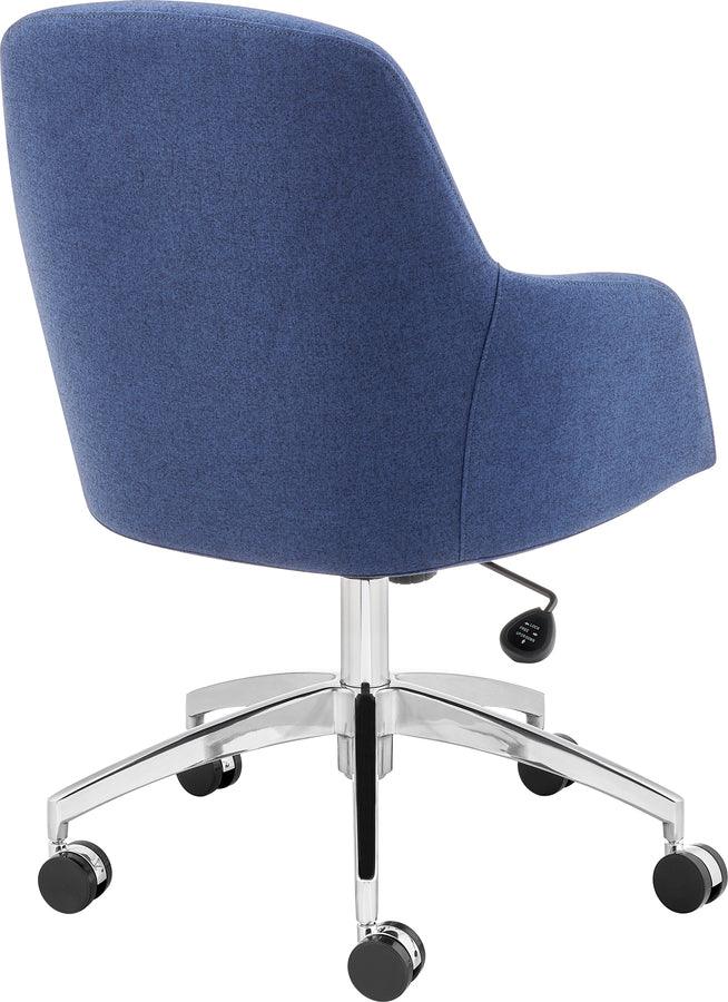 Euro Style Task Chairs - Minna Office Chair Blue